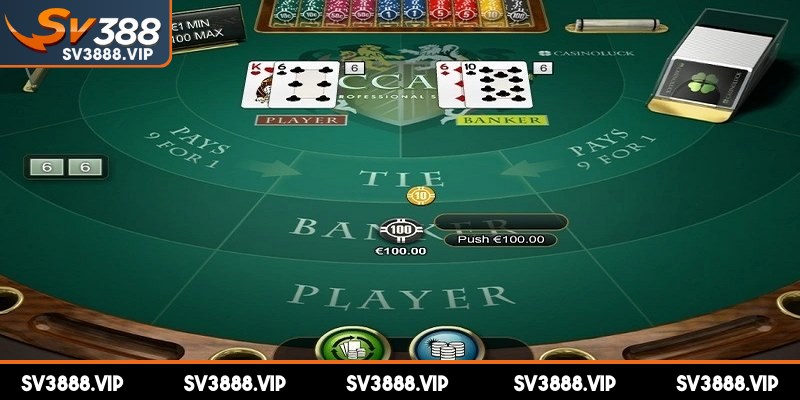 Thành viên cũng có thể đặt tiền game Baccarat theo dây